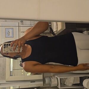 SHEIN medium open back tank new